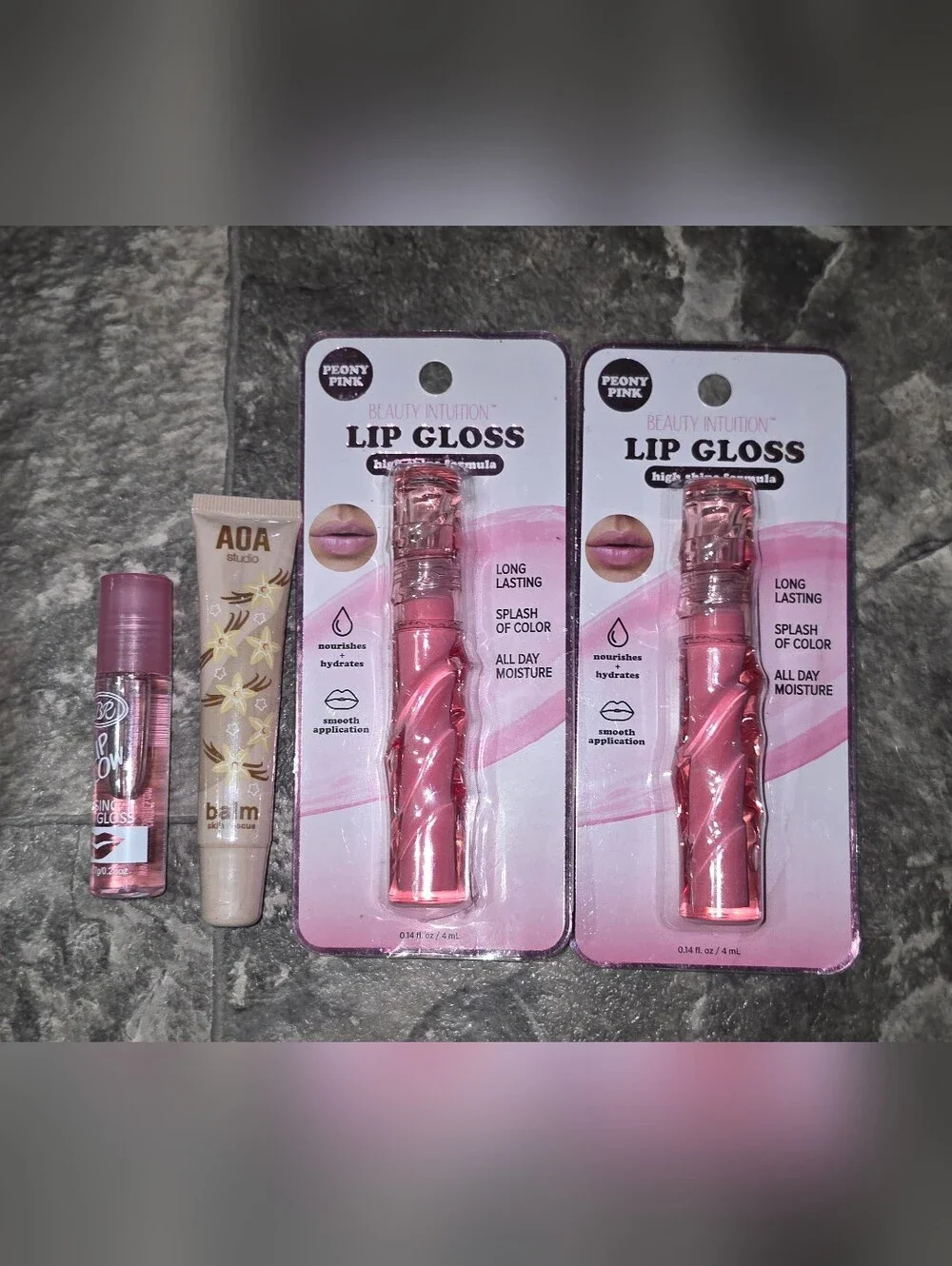 Lip Bundle- Lip Gloss & Lip Balm Bundle BNIB